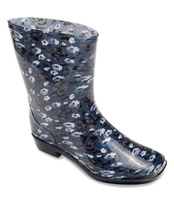 Kalosze damskie Lano ANX-01 Navy Flower