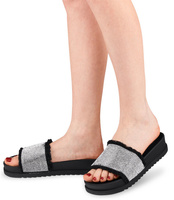 Klapki damskie Abloom SY648 Czarne