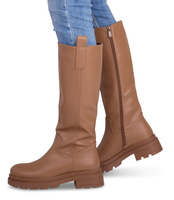 Kozaki damskie Sixth Sens JW140 Brązowe