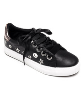 Buty sportowe damskie N/M R202 Czarne