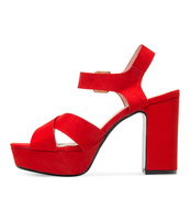 Sandałki damskie Bello Star CB56 Czerwone