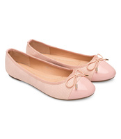 Balerinki damskie Abloom 9988-113 Różowe