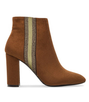 Botki damskie Super Mode 5225 Brązowe