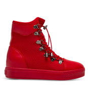 Buty sportowe damskie Ideal Shoes X9701 Czerwone