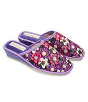 Kapcie damskie Natural Style NS-066 Fioletowe