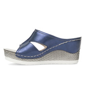 Klapki damskie Skotnicki KL-3-6026 Granatowe