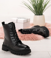 Botki damskie Lady Glory LG177 Czarne