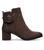 Botki damskie Nest B-3/A44 Brązowe