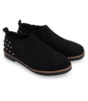 Botki damskie Foreverfolie LX157 Czarne