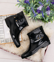 Kalosze damskie Lano XK-07 Black/Black