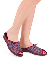 Kapcie damskie Befado 581 Bordowe