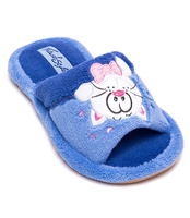 Kapcie damskie Natural Style NS-231 Niebieskie