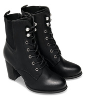 Botki damskie Super Mode 2897 Czarne