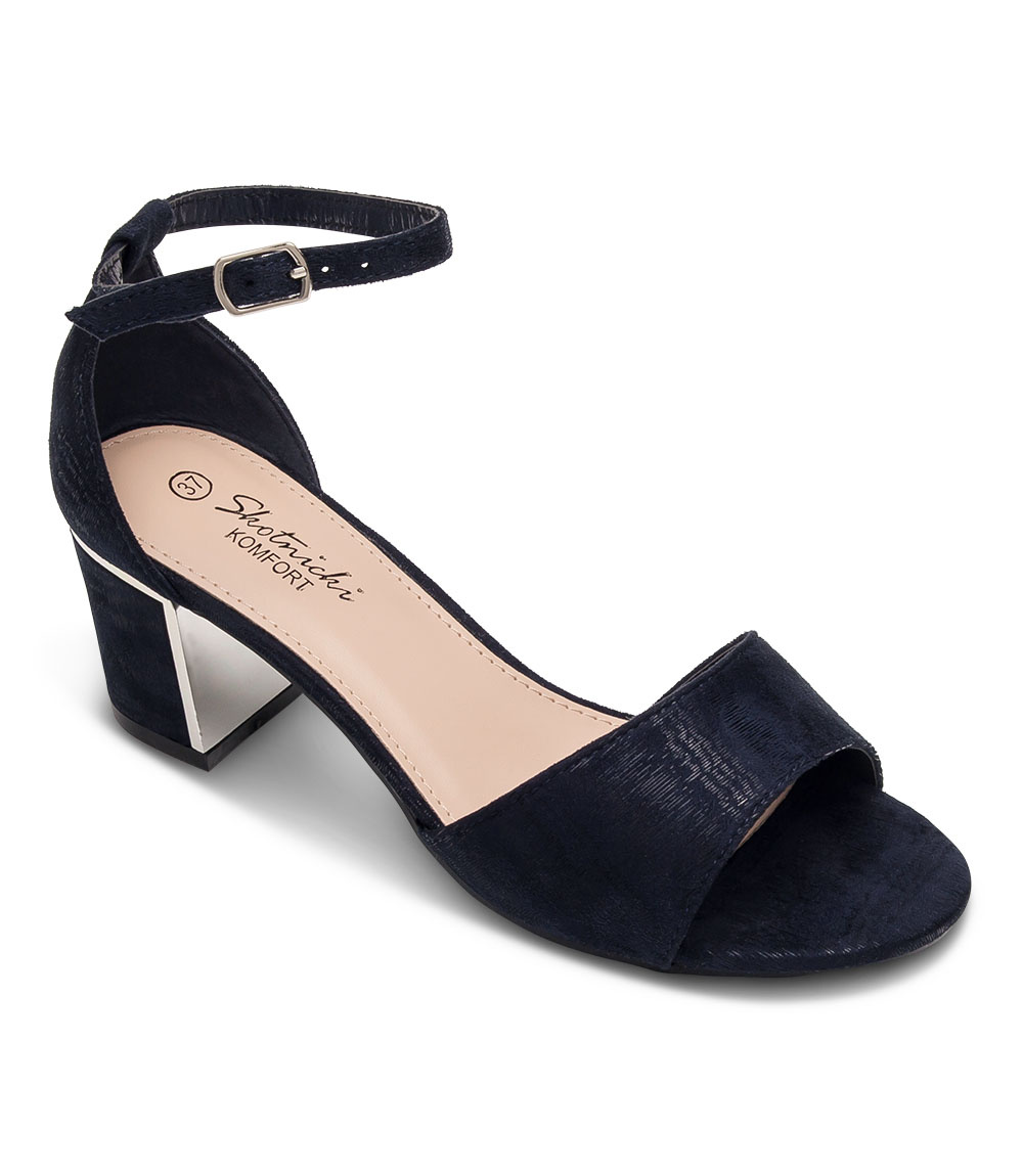 Sandałki damskie Skotnicki S-3-0632 Granatowe