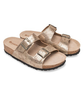 Klapki damskie Inblu NM-19N Platynowe