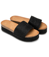 Klapki damskie Sixth Sens YT-67 Czarne