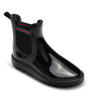 Kalosze damskie Realpaks F-200 Czarno-Czarne