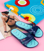 Klapki damskie basenowe Lano KL-3-2246-5 Granatowe