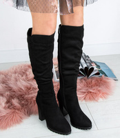 Kozaki damskie Sixth Sens F155 Czarne