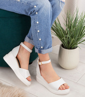 Sandałki damskie Weide BE-9062 Białe