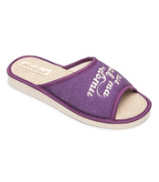 Kapcie damskie Natural Style NS-019 Fioletowe