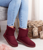 Śniegowce damskie Super Mode 9368 Bordowe