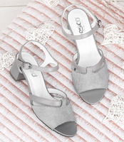 Sandały damskie Pesco 1928 Popielate