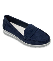 Mokasyny damskie Skotnicki P-3-0562 Granatowe