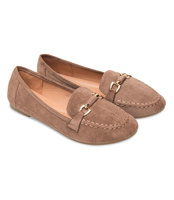 Mokasyny damskie Abloom 9988-156 Khaki