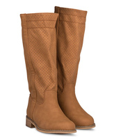 Kozaki damskie Super Mode 9263 Brązowe