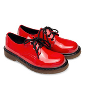 Półbuty damskie Foreverfolie BH301 Czerwone