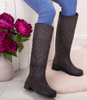 Kalosze damskie Realpaks SG-14/1 Ciemnoszare