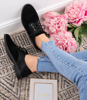 Półbuty damskie N/M 888-165 Czarne