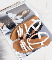 Sandałki damskie Super Mode 2220 Białe