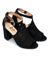 Sandałki damskie Laura Mode TS-2 Czarne