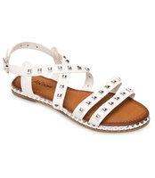 Sandałki damskie Abloom WL193 Białe