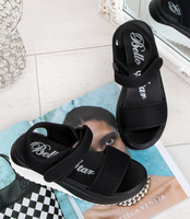 Sandałki damskie Bello Star B188 Czarne