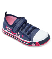 Trampki dziecięce Underline 10C1827 Granatowe