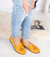 Mokasyny damskie Abloom 8336-4 Żółte