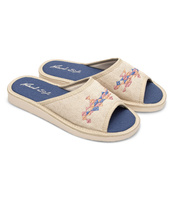Kapcie damskie Natural Style NS-099 Niebieskie