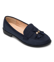 Mokasyny damskie Abloom 8336-4 Granatowe