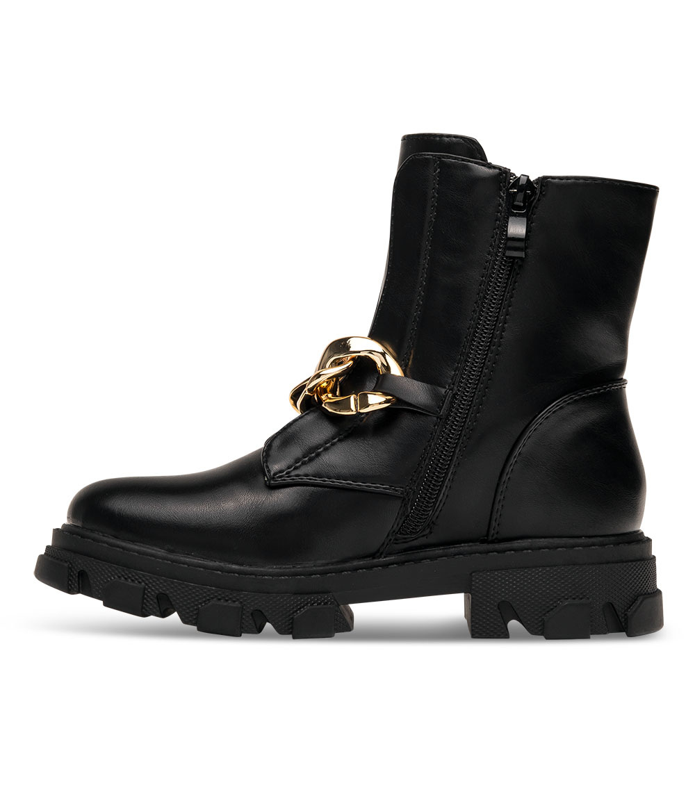 Botki dziewczęce Doremi 5823L Czarne