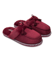 Kapcie damskie Natural Style NS-244 Bordowe