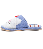 Kapcie damskie Natural Style NS-226 Niebieskie