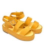 Sandałki damskie Coura 164 Żółte