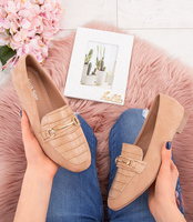 Mokasyny damskie Sixth Sens 918-20 Cieliste