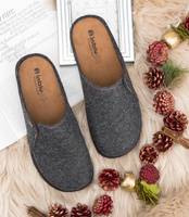 Kapcie męskie Inblu SI-20 Grafitowe