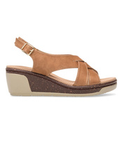 Sandałki damskie Skotnicki S-3-6030 Brązowe