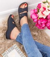 Klapki damskie Inblu 06-08 Granatowe