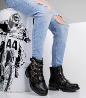 Botki damskie Abloom G513 Czarne